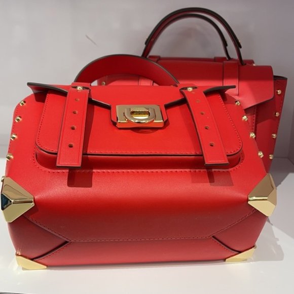 Michael Kors Manhattan Medium School Satchel - Picture 8 of 16